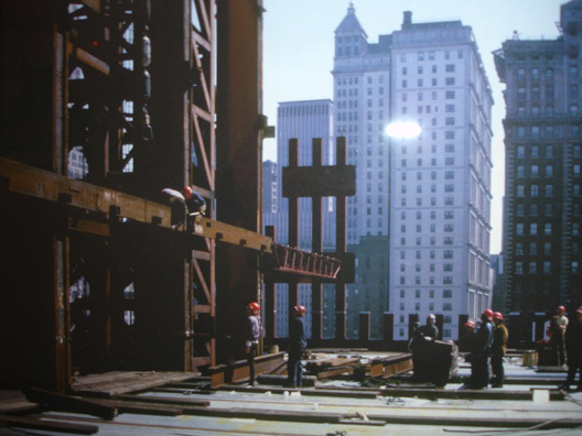 The base of the North Core The base of the North Core